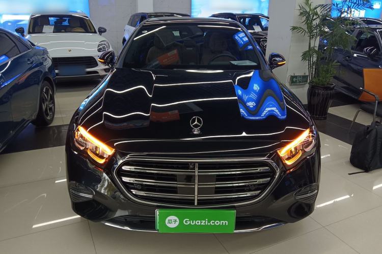 Used Mercedes-Benz E-Class New Energy 2024 E 350 e L Plug-in Hybrid Sedan Front