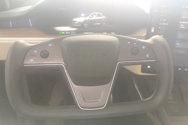 Used Tesla Model X 2023 Dual-Motor All-Wheel-Drive Version Steering Wheel