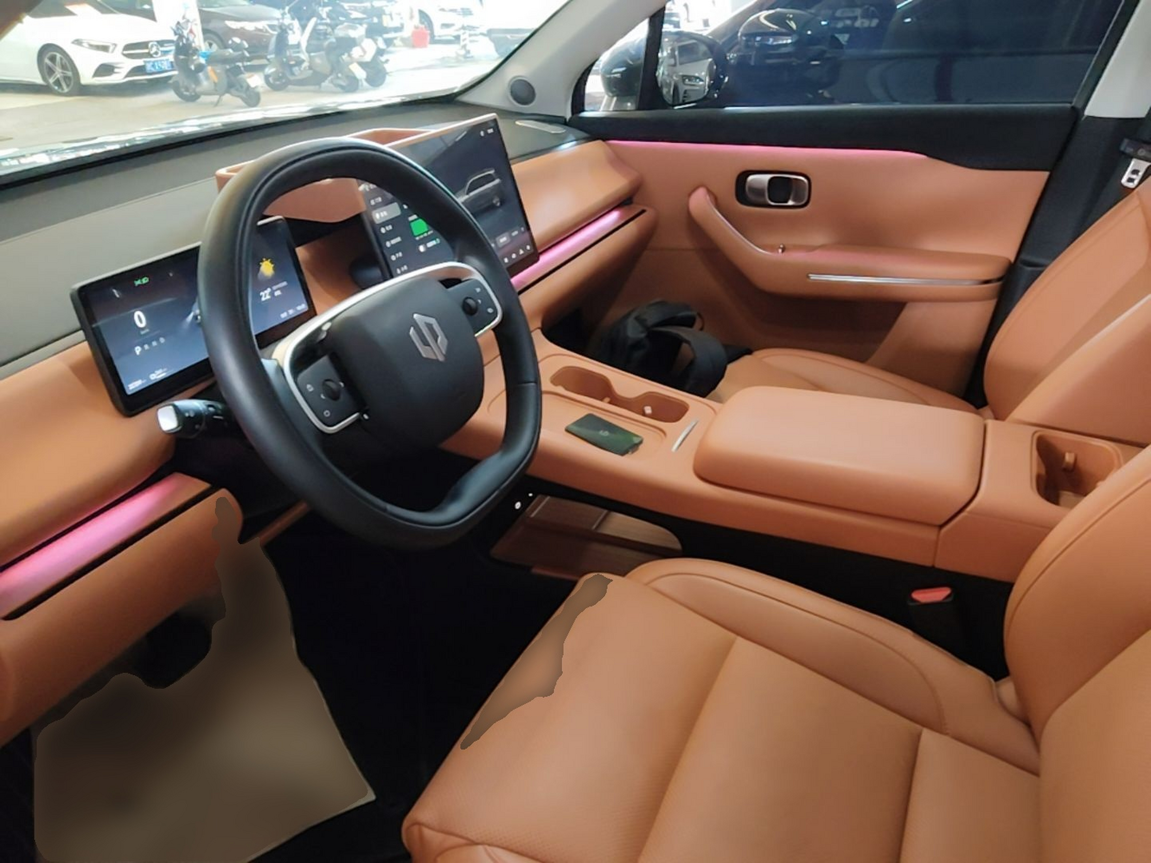 Avant de la voiture