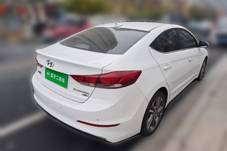 Used Hyundai Elantra (6th Generation / Lingdong) 2016 1.6L Automatic ZhiXuan – Elite Version Rear Right 45 Deg