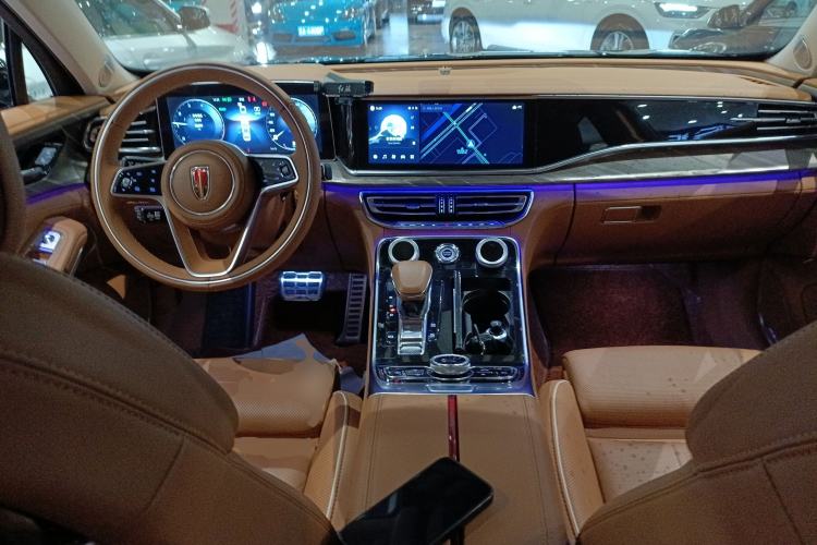 Used Hongqi H9 2020 2.0T Smart Connect Flagship Edition Center Console