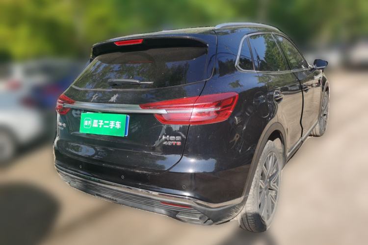 Used Hongqi HS5 2022 Facelifted Version 2.0T Smart Connect Flagship All-Wheel-Drive Edition Rear Right 45 Deg