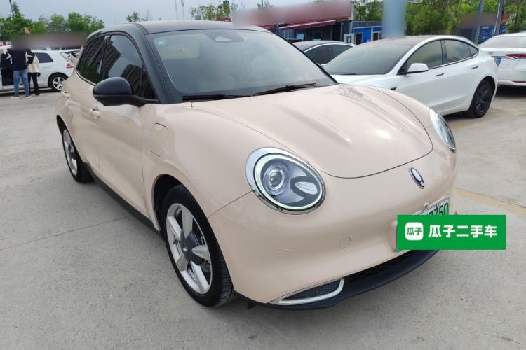 Used ORA Good Cat 2022 Morandi Edition 400km Standard Range Luxury Version Lithium Iron Phosphate Front Right 45 Deg