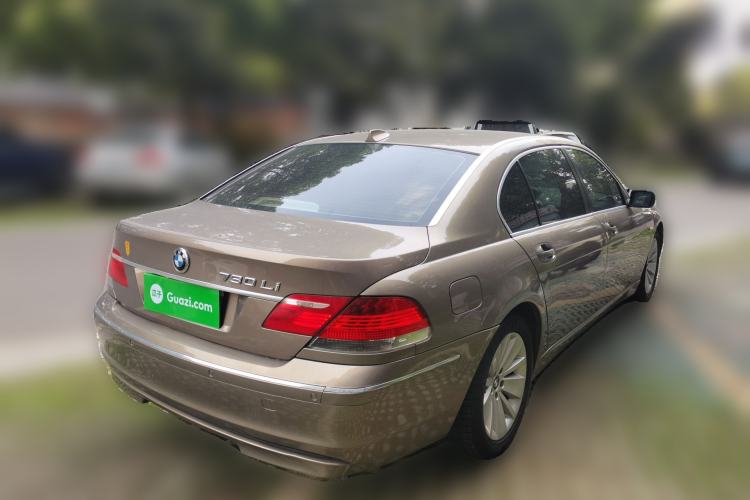 Used BMW 7 Series 2007 730Li Downgraded Version Rear Right 45 Deg