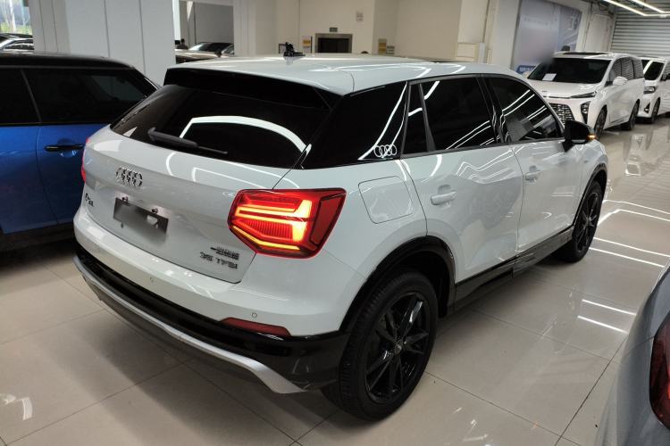 Used Audi Q2L 2021 35 TFSI Fashion Dynamic Model Rear Right 45 Deg