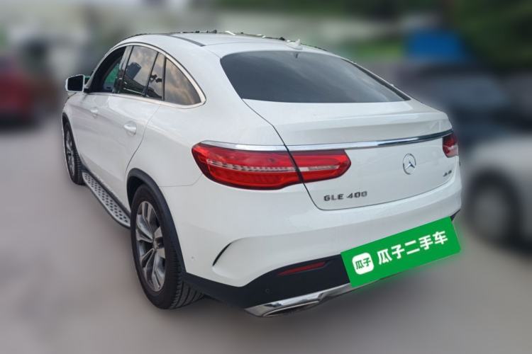 Used Mercedes-Benz GLE Coupe 2015 GLE 400 4MATIC Coupe SUV Rear Left 45 Deg