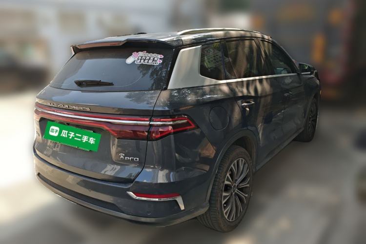 Used BYD Song Pro New Energy 2019 DM 1.5T Four-Wheel Drive Performance Edition Flagship Model Rear Right 45 Deg