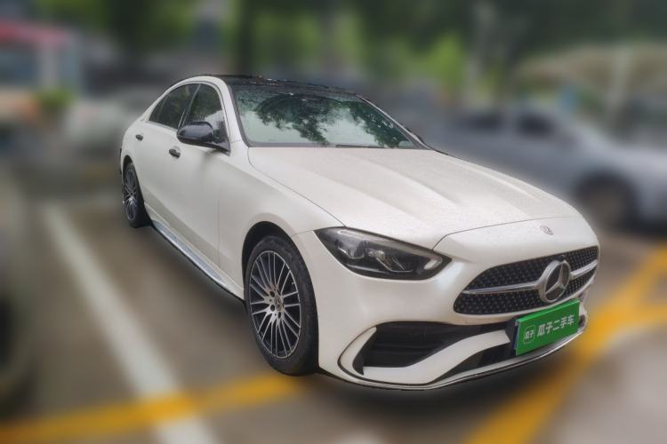 Used Mercedes-Benz C-Class 2022 C 260 L Sport Edition Front Right 45 Deg