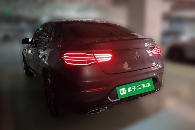 Used Mercedes-Benz GLC Coupe 2019 GLC 200 4MATIC Coupe SUV Rear Left 45 Deg