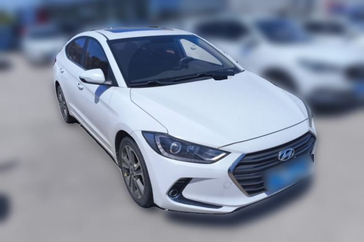Used Hyundai Elantra (6th Generation / Lingdong) 2016 1.6L Automatic ZhiXuan – Elite Version Front Right 45 Deg