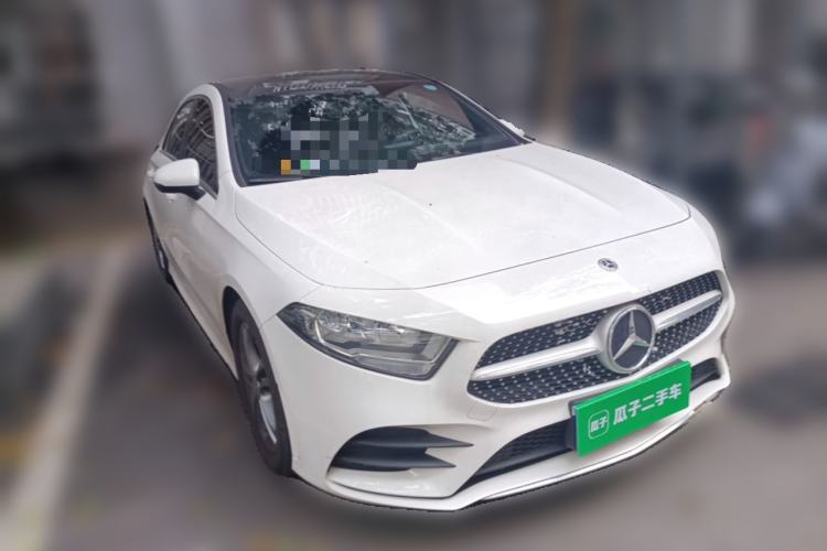 Used Mercedes-Benz A-Class 2022 Restyled A 180 L Sport Sedan Front Right 45 Deg