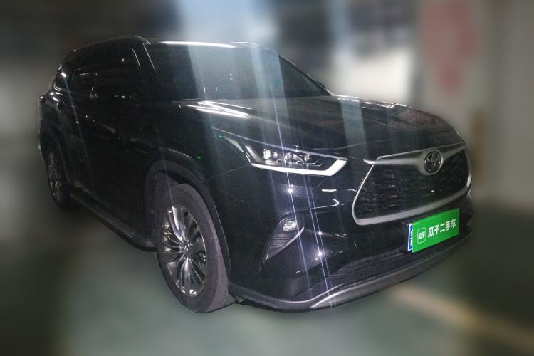 Used Toyota Highlander 2022 380T Four-Wheel Drive Prestige Edition 7-Seater Front Right 45 Deg