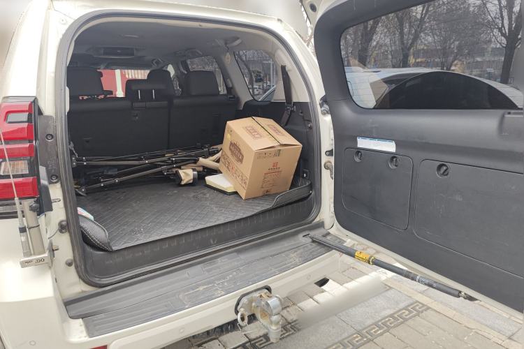 Used Toyota Prado 2018 3.5L Automatic TX-L NAVI with Rear-Mounted Spare Tire Trunk