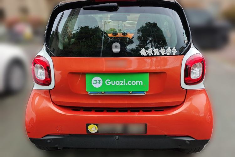 Used smart fortwo 2015 1.0L 52 kW Hardtop Passion Edition Rear