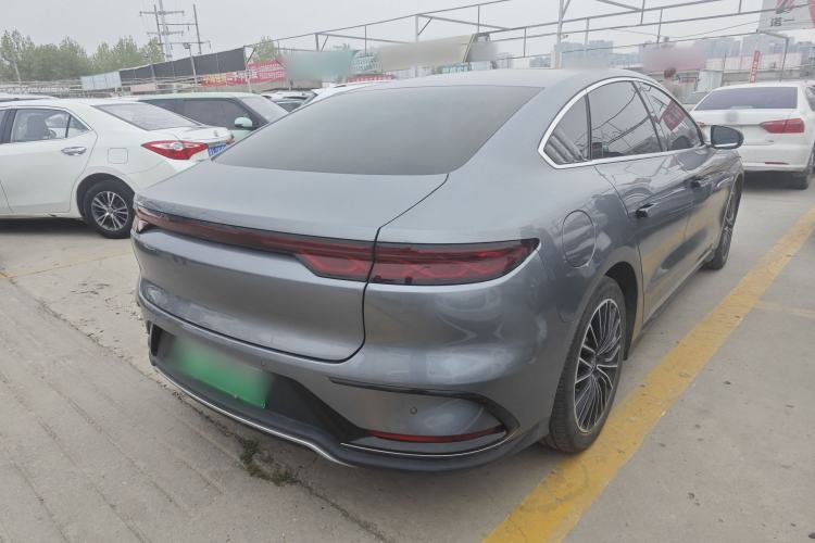 Used BYD Han 2023 EV Champion Edition 506KM Front-Wheel-Drive Premium Model Exterior 5