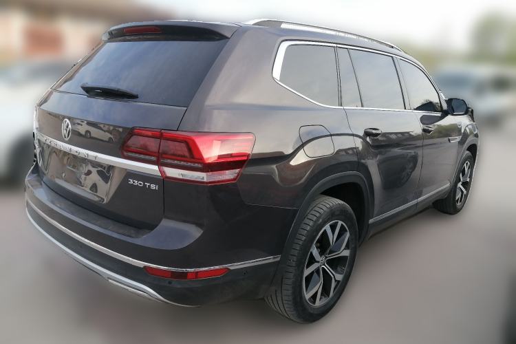 Used Volkswagen Teramont 2017 330TSI Two-Wheel-Drive Luxury Edition Rear Right 45 Deg