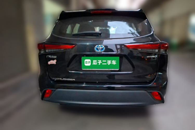 Used Toyota Highlander 2022 Dual-Engine 2.5L Two-Wheel Drive Elite Edition 7-Seater Rear