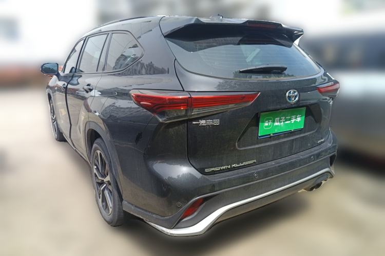 Used Toyota Crown Kluger 2021 2.5L HEV Four-Wheel Drive Luxury Edition Rear Left 45 Deg