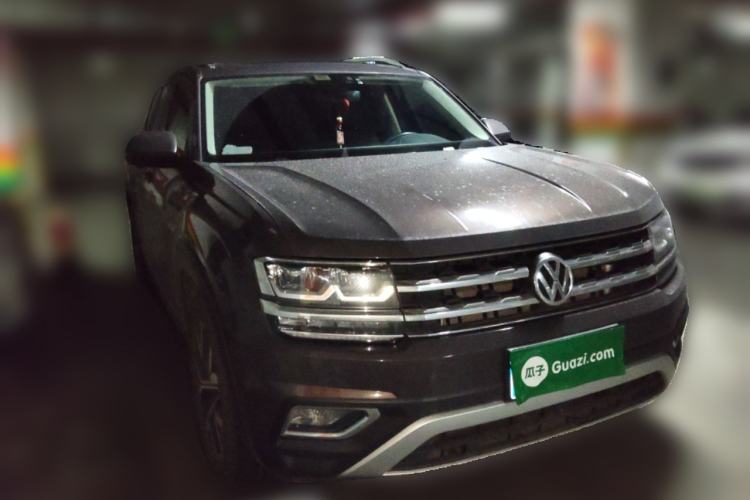 Used Volkswagen Teramont 2020 380TSI Four-Wheel Drive Luxury Version China VI Standard Front Right 45 Deg