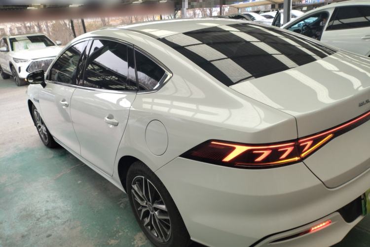 Used BYD Qin PLUS 2021 DM-i 55KM Flagship Model Rear Left 45 Deg