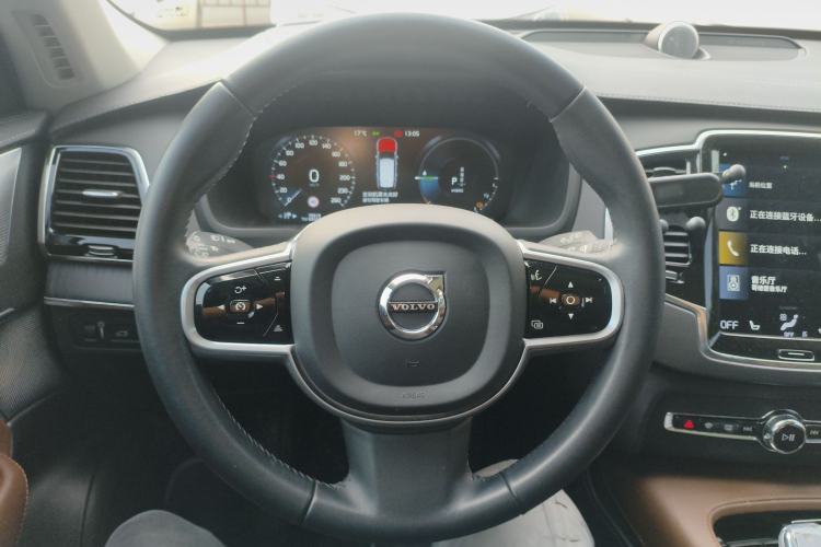 Used Volvo XC90 New Energy 2020 Facelift E-Drive Hybrid T8 Luxury Prestige 7-Seater Steering Wheel