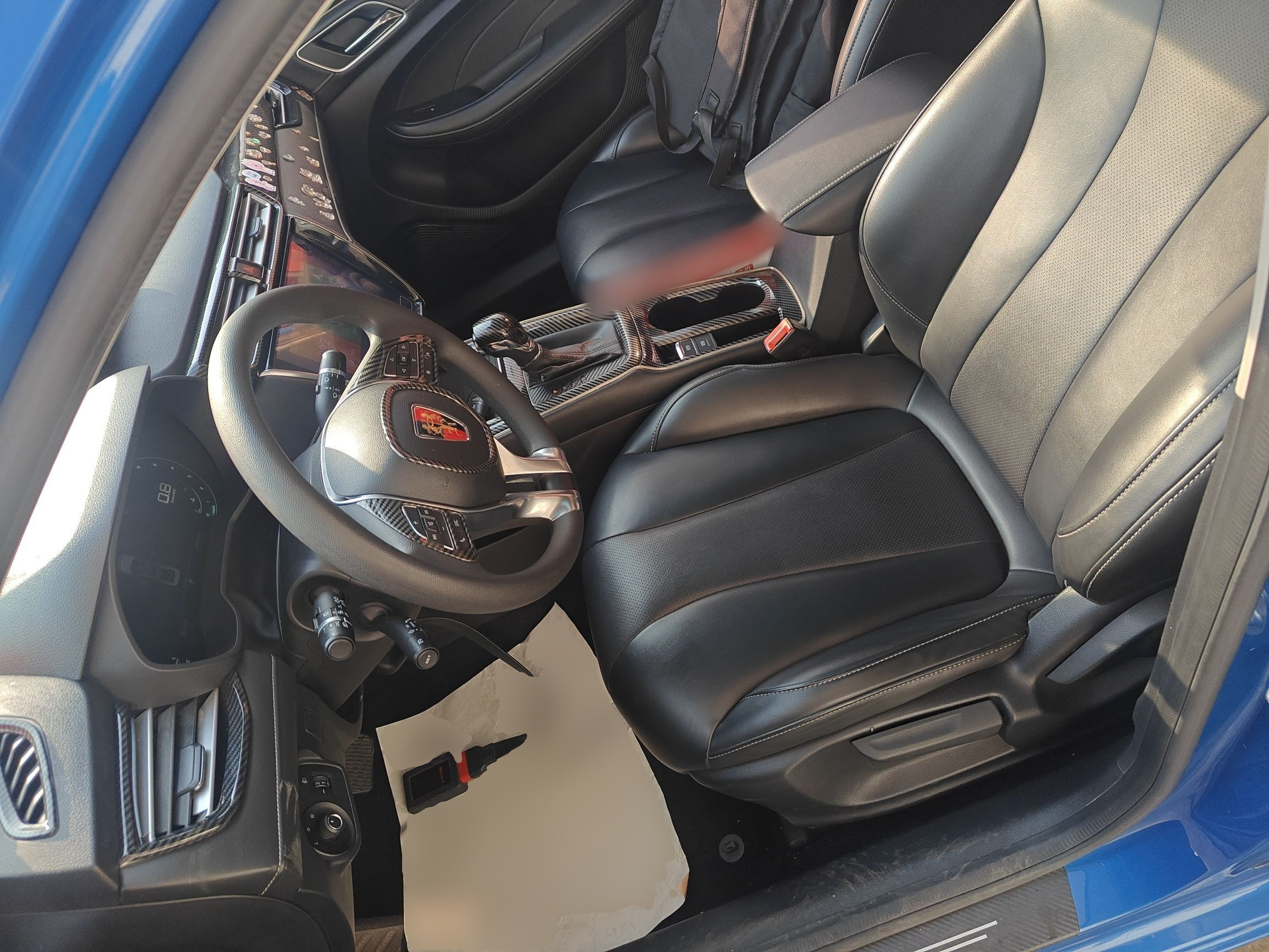 Avant de la voiture