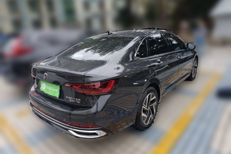 Used Volkswagen Sagitar 2023 300TSI DSG Excellence Edition Rear Right 45 Deg