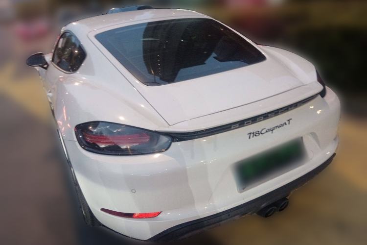 Used Porsche 718 2019 Cayman T 2.0T Rear Left 45 Deg