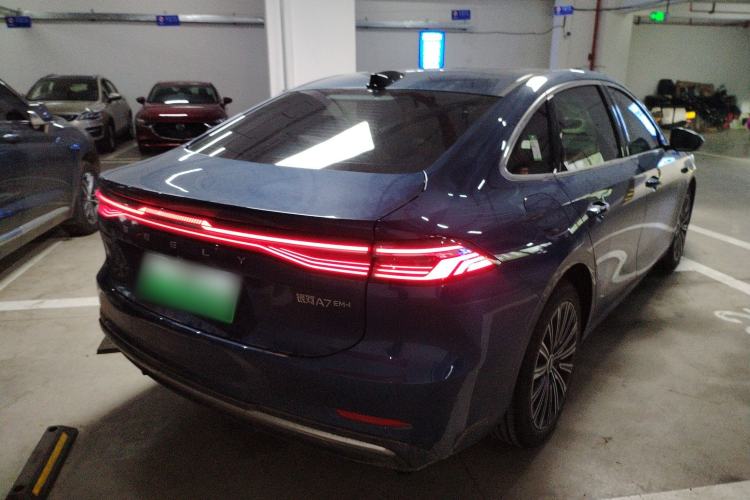 Used Geely Galaxy A7 2025 Model EM-i 150km Starship Edition Rear Right 45 Deg