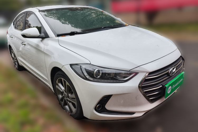 Used Hyundai Elantra (6th Generation / Lingdong) 2016 1.6L Automatic ZhiXuan – Elite Version Front Right 45 Deg
