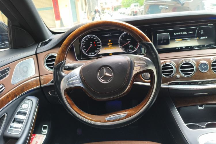 Used Mercedes-Benz S-Class 2014 S 500 L 4MATIC Steering Wheel