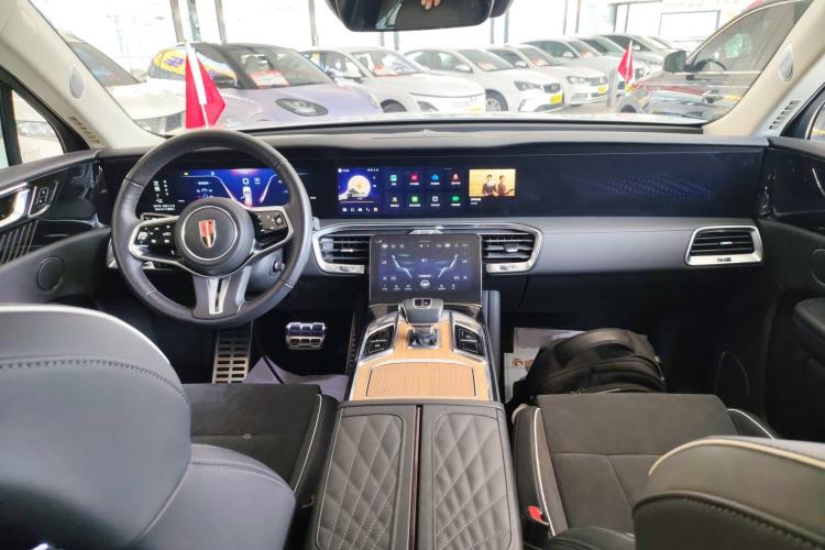 Used Hongqi E-HS9 2021 460 km Range Flagship Edition 7-Seater Center Console