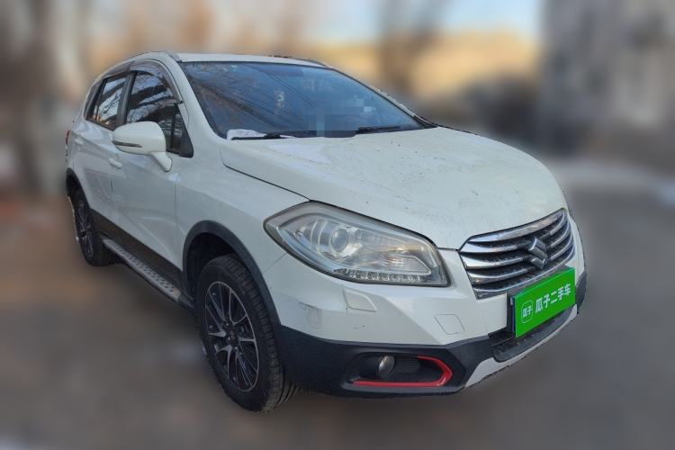Used Suzuki S-Cross 2015 1.4T Automatic 4x4 Prestige Model Front Right 45 Deg