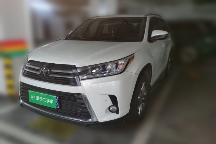 Used Toyota Highlander 2018 2.0T Four-Wheel Drive Prestige Version 7 Seats China V Emission Standard