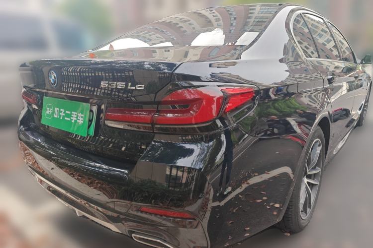 Used BMW 5 Series New Energy 2022 Restyled 535Le Pioneer Edition M Sport Package Rear Right 45 Deg