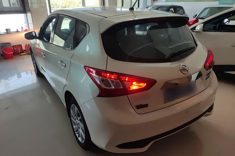 Used Nissan Tiida 2019 1.6L CVT Cool Edition China VI Standard Rear Left 45 Deg