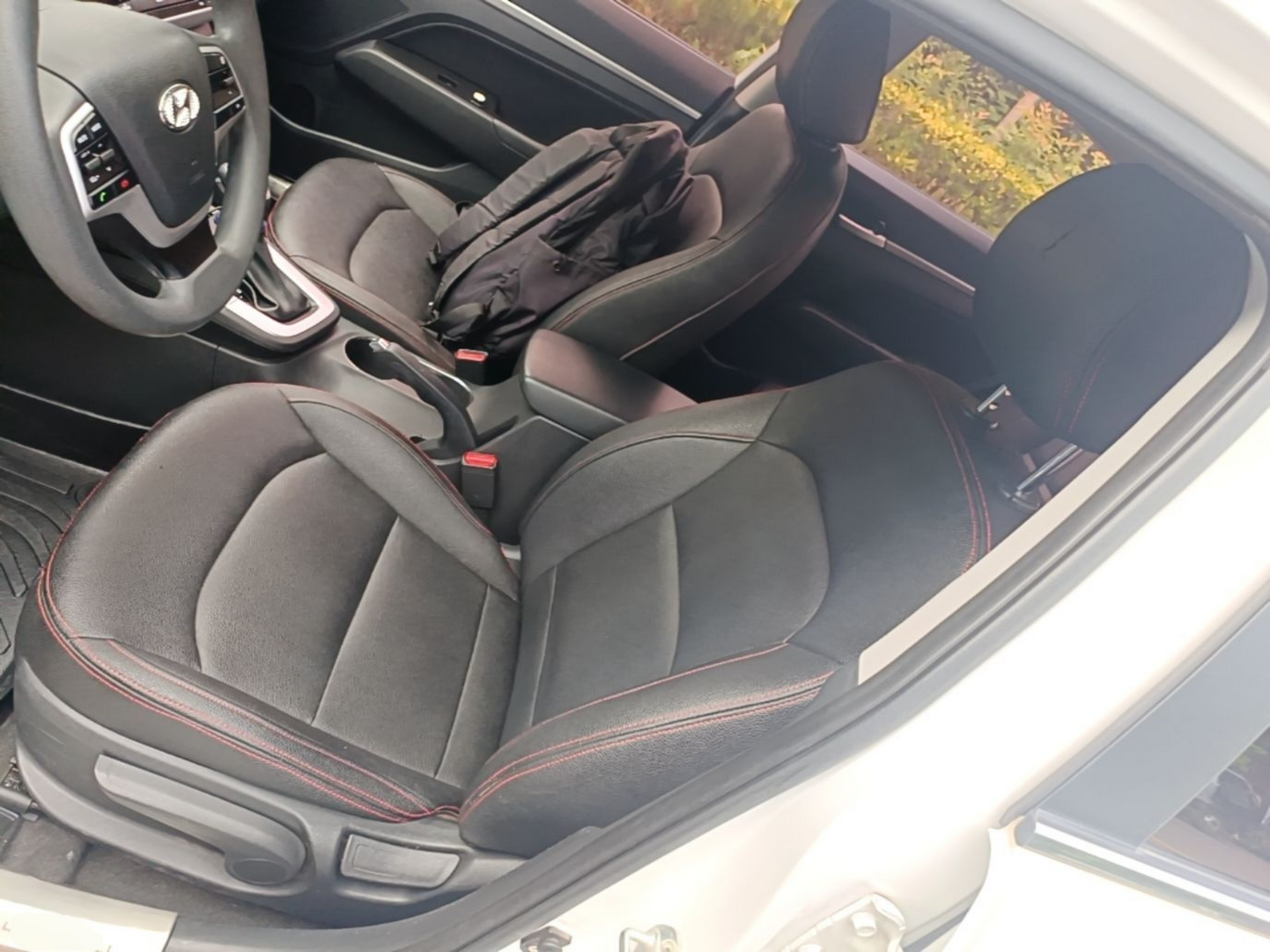 Avant de la voiture