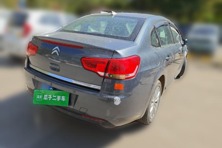 Used Citroen C-Quatre 2012 Sedan 1.6L Manual Prestige Model Rear Right 45 Deg