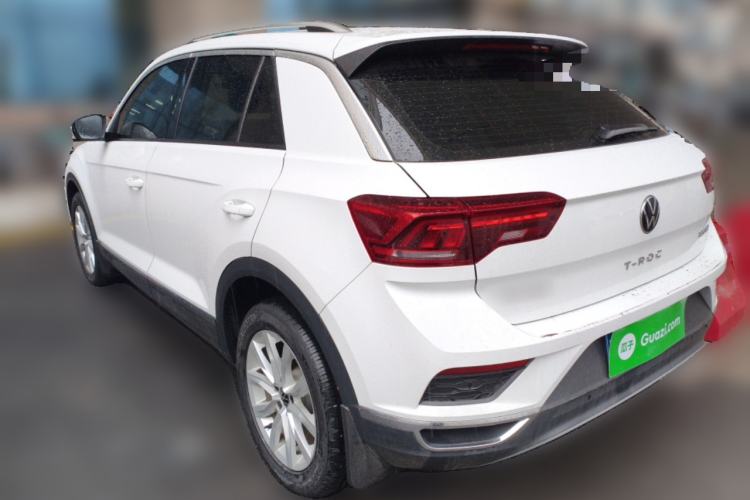 Used Volkswagen T-ROC 2021 Revised Version 280TSI DSG Two-Wheel Drive Elite Connect Edition Rear Left 45 Deg