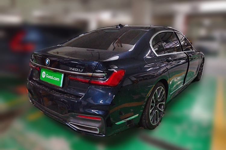 Used BMW 7 Series 2019 740Li Leading Model M Sport Package Rear Right 45 Deg