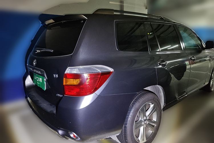 Used Toyota Highlander 2009 3.5L 4x4 7-Seater Luxury Edition Rear Right 45 Deg