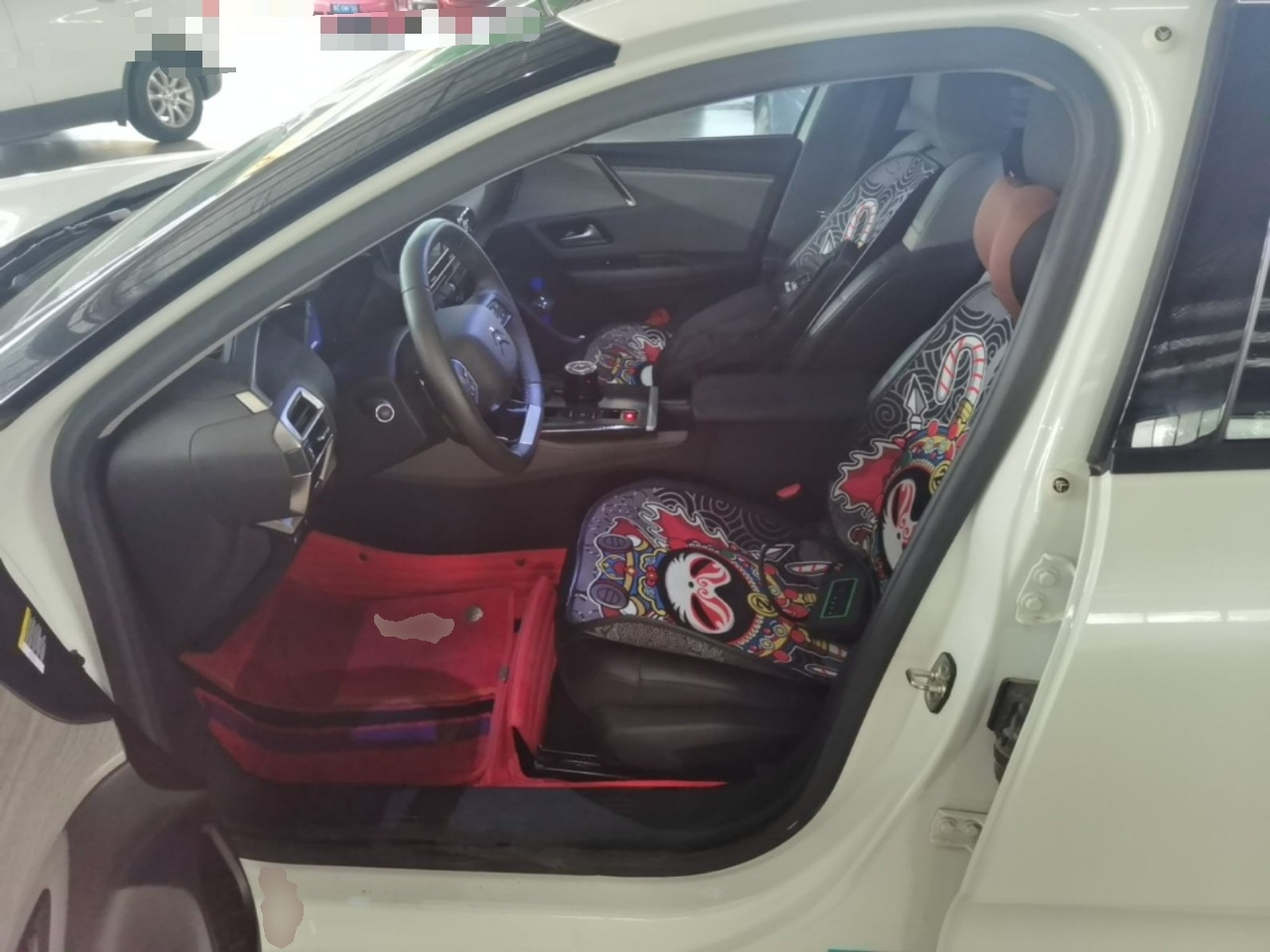 Avant de la voiture