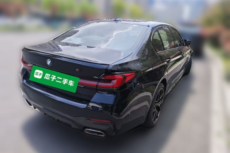 Used BMW 5 Series 2021 Restyled 530Li Luxury Edition M Sport Package Rear Right 45 Deg