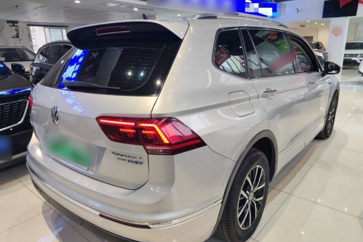 Used Volkswagen Tiguan L New Energy 2019 430 PHEV Hybrid Flagship Model Rear Right 45 Deg