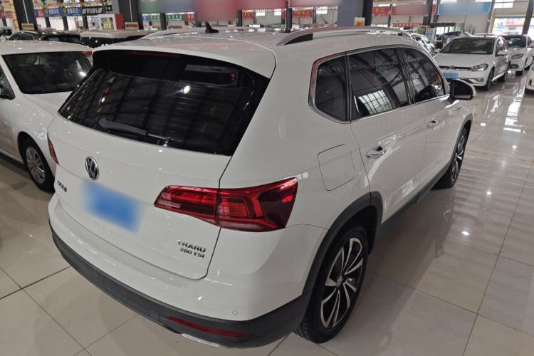 Used Volkswagen Tharu 2020 280TSI Two-Wheel Drive Luxury Edition China VI Standard Rear Right 45 Deg
