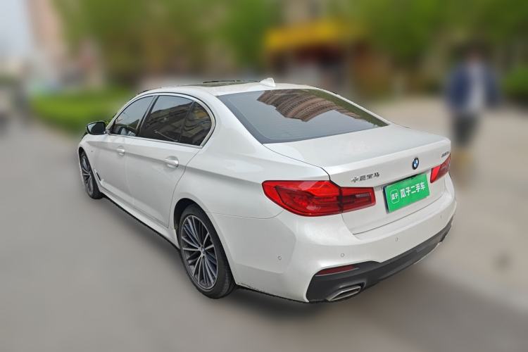 Used BMW 5 Series 2020 530Li Luxury Edition M Sport Package Rear Left 45 Deg