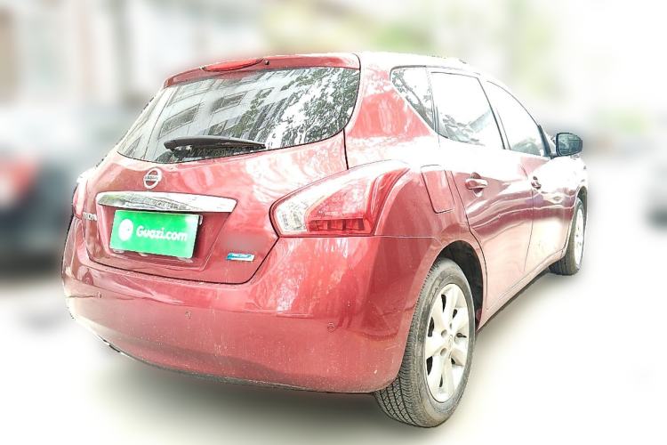 Used Nissan Tiida 2011 1.6L Manual Smart Version Rear Right 45 Deg