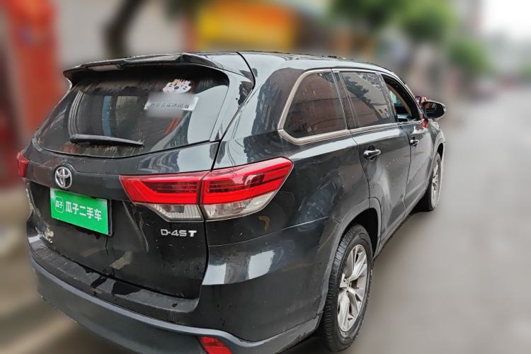 Used Toyota Highlander 2018 2.0T Two-Wheel Drive Elite Version 5 Seats China VI Standard Rear Right 45 Deg