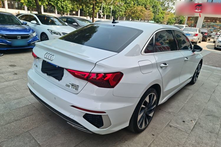 Used Audi A3 2024 A3L Limousine 35 TFSI Fashion Sport Model Rear Right 45 Deg