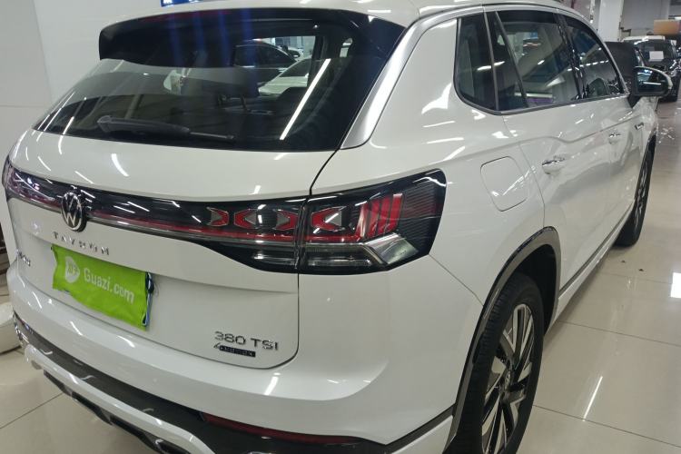 Used Volkswagen Tayron 2023 Revised Version 380TSI All-Wheel Drive R-Line High-Energy Edition Rear Right 45 Deg